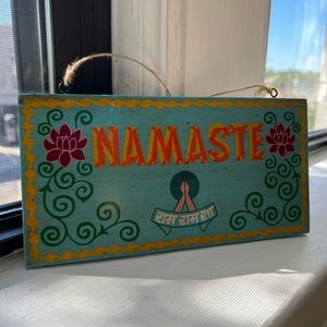 Namaste sign